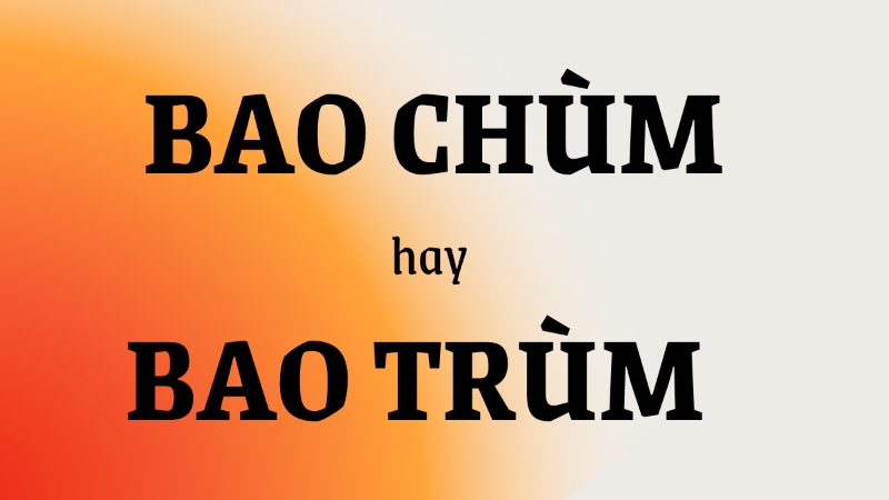 bao chùm hay bao trùm