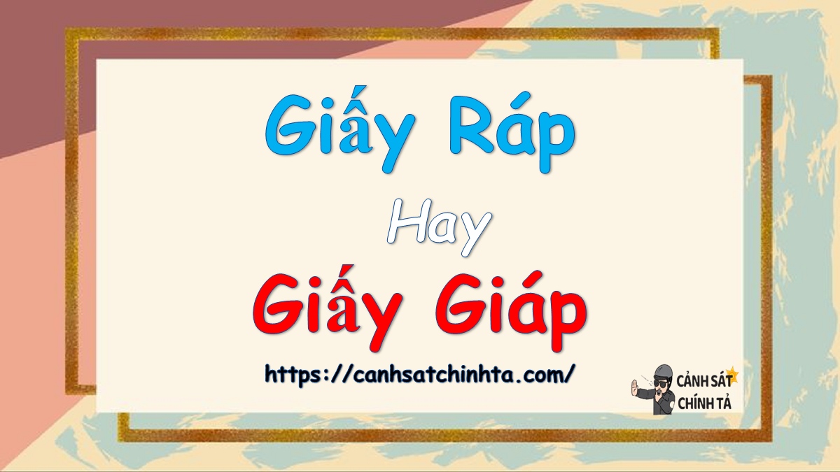 giấy ráp hay giấy giáp