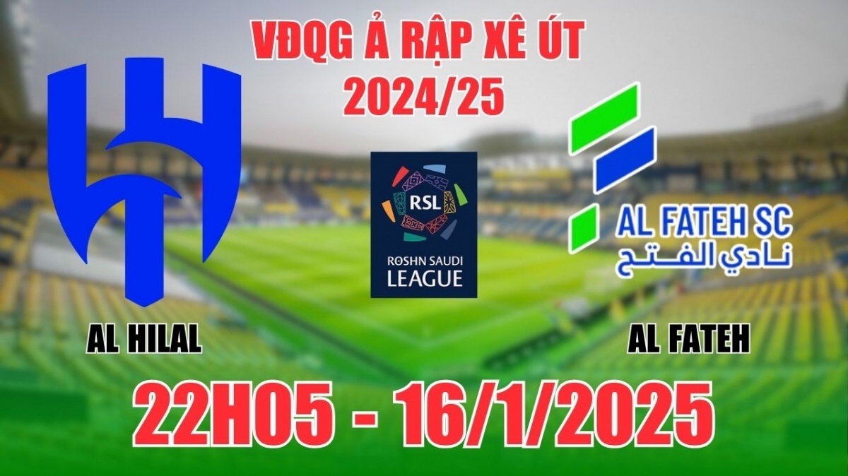 Nhận định Al Hilal vs Al Fateh (22h05, 16/1) bóng đá VĐQG Ả Rập Xê Út: "Mưa bàn thắng" không tưởng