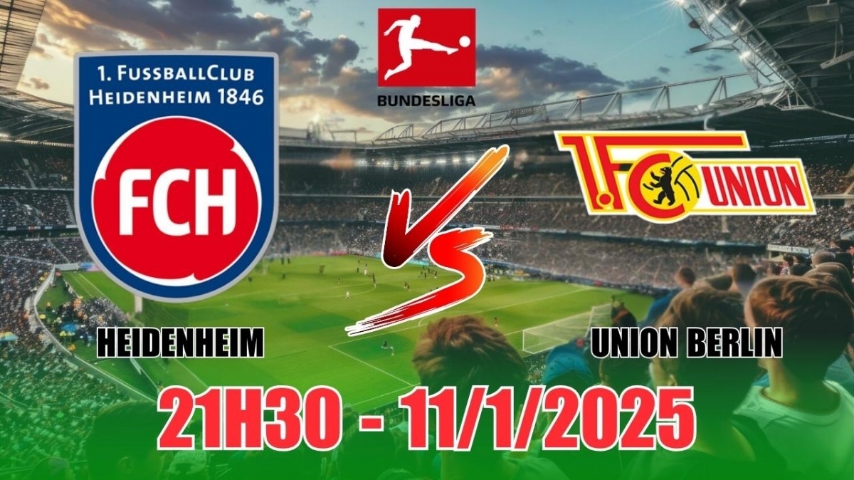 Nhận định Heidenheim vs Union Berlin (21h30, 11/1), bóng đá Bundesliga 2025: "Thay tướng” có ngay 3 điểm