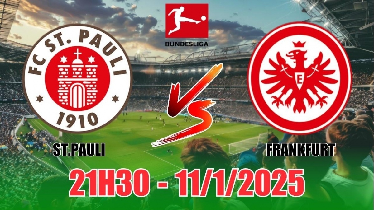 Nhận định St.Pauli vs Eintracht Frankfurt (21h30, 11/1) bóng đá Bundesliga 2025: Cửa trên đáng tin