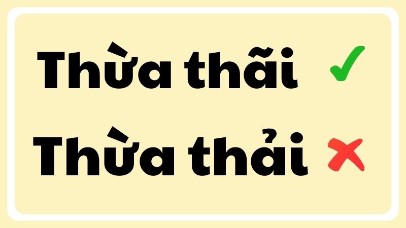 Thừa thải hay thừa thãi