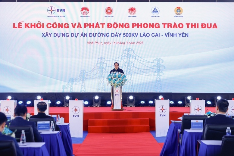 Thủ tướng: Thần tốc hoàn thành đường dây 500 kV Lào Cai - Vĩnh Yên trong 6 tháng