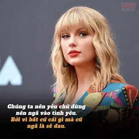những câu nói hay của taylor swift