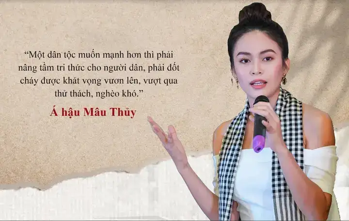 những câu nói hay của hoa hậu