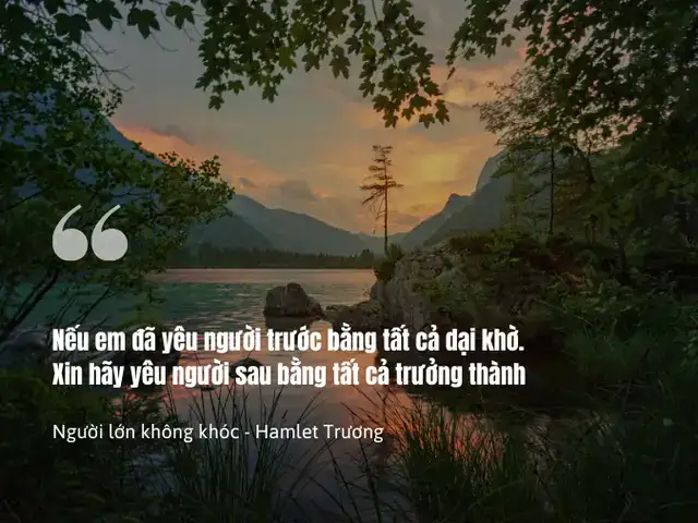 những câu nói hay của hamlet trương