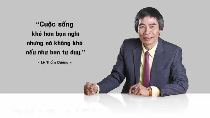 những câu nói hay của giáo sư lê thẩm dương