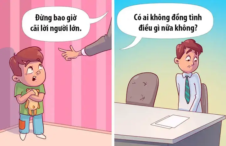 những câu nói của cha mẹ làm con buồn