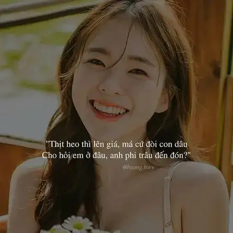 câu nói thả thính bá đạo