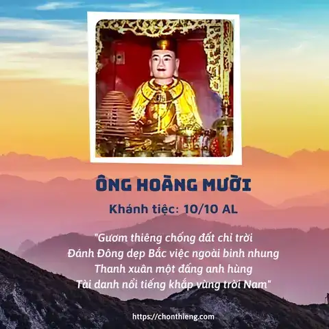 câu nói hay về ông hoàng mười