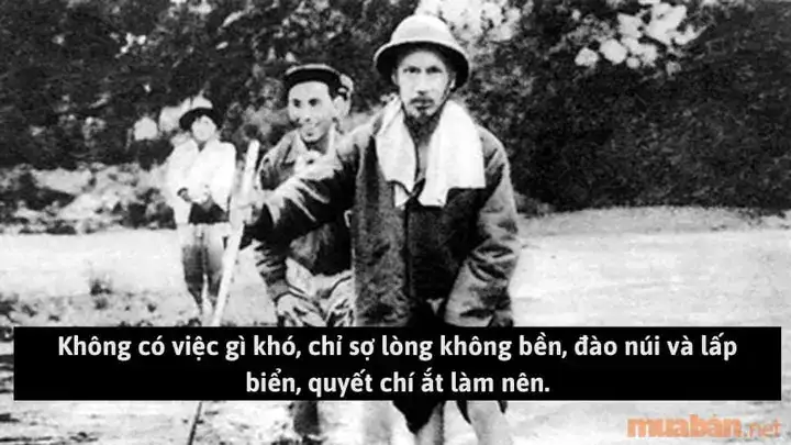 câu nói của bác hồ về ý chí nghị lực