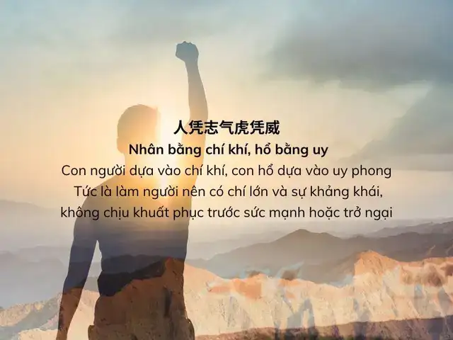 những câu nói chữ hán hay