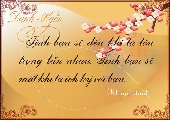 những câu nói hay bạn bè