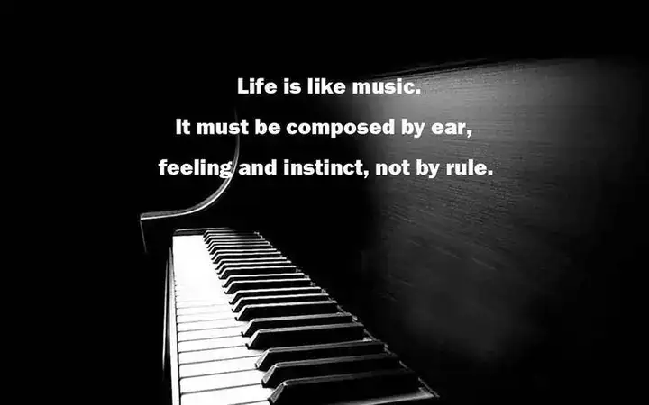 những câu nói hay về cây đàn piano