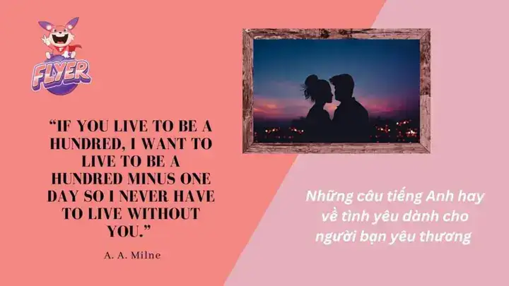 những câu nói yêu thương ngọt ngào bằng tiếng anh