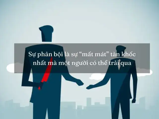 những câu nói về sự phản bội của tình bạn