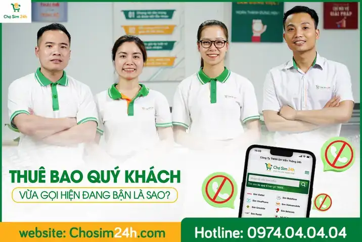 câu nói thuê bao quý khách vừa gọi tiếng anh
