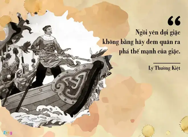 câu nói nổi tiếng của lý thường kiệt