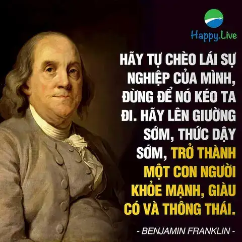 benjamin franklin câu nói