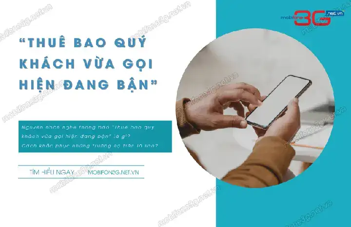 câu nói thuê bao quý khách vừa gọi