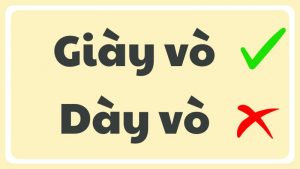 Giày vò hay dày vò từ nào đúng chính tả