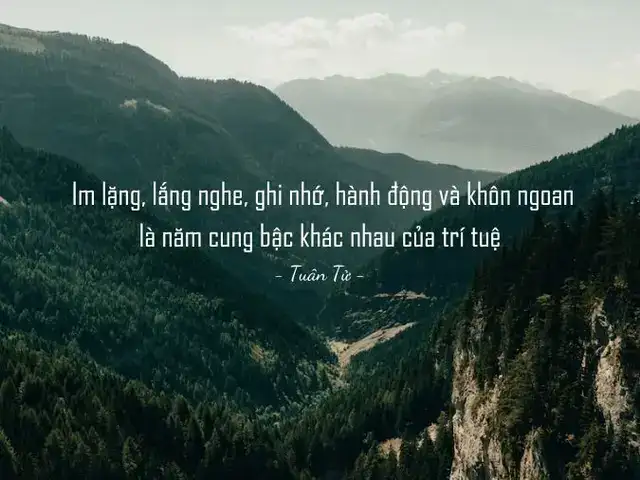 câu nói hay về im lặng