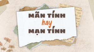 mạn tính và mãn tính