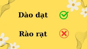 Rào rạt hay dào dạt