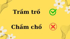 Trầm trồ hay chầm chồ