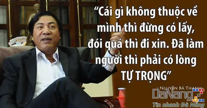 10 câu nói hay của nguyễn bá thanh