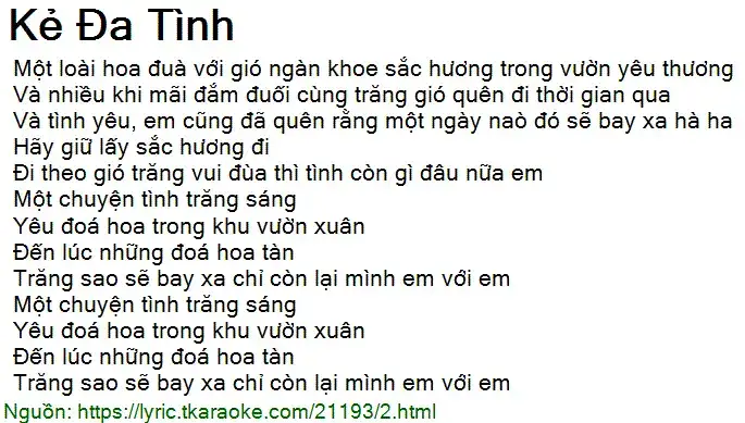 câu nói hay về kẻ đa tình