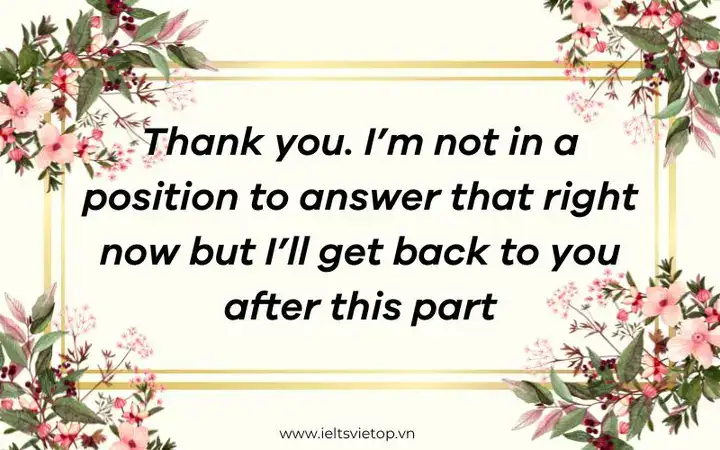 những câu nói kết thúc bài thuyết trình