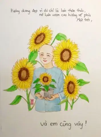 những câu nói về hoa hướng dương bằng tiếng anh