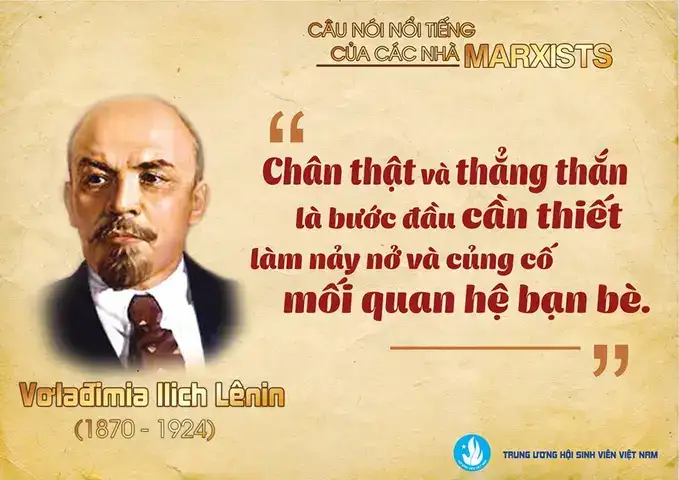 những câu nói của mác lênin