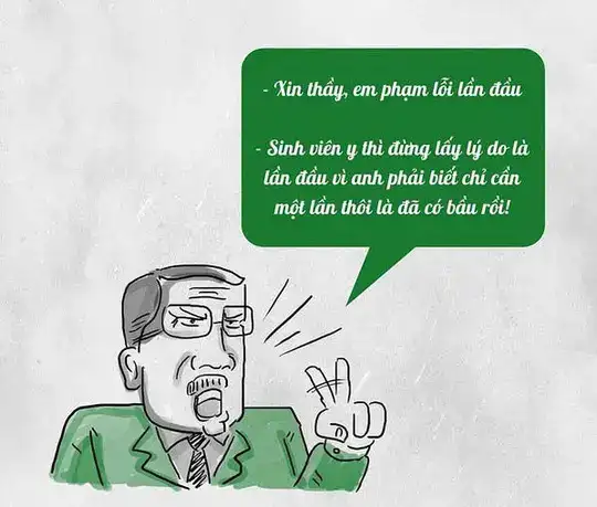 những câu nói hài hước của sinh viên