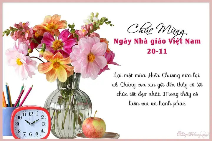 câu nói chúc mừng ngày 20 11
