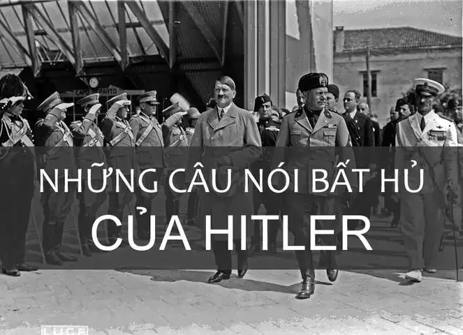 câu nói của hitler