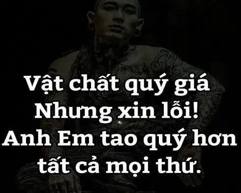 những câu nói hay về xã hội đen