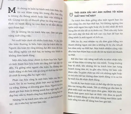 những câu nói trách móc bản thân