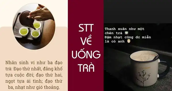 những câu nói hay về trà đá