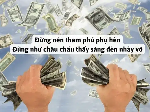 những câu nói về lòng tham vô đáy