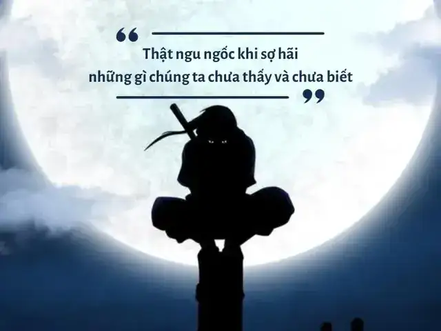 câu nói của itachi