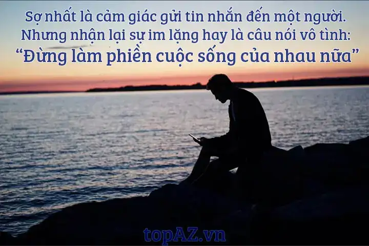 những câu nói cô đơn buồn