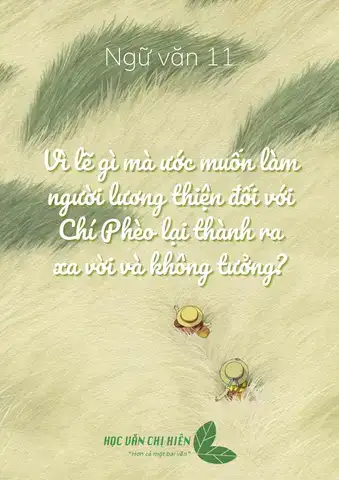 câu nói của chí phèo