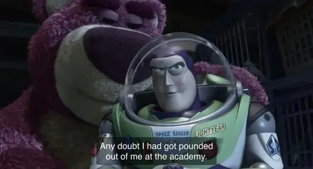 câu nói của buzz lightyear