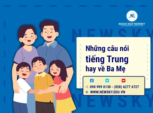 câu nói tiếng trung về gia đình