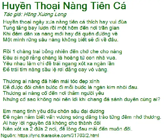 những câu nói hay về nàng tiên cá