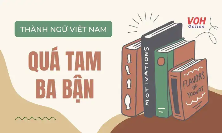 câu nói quá tam ba bận