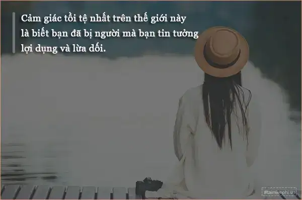 những câu nói khi bị bạn bè phản bội