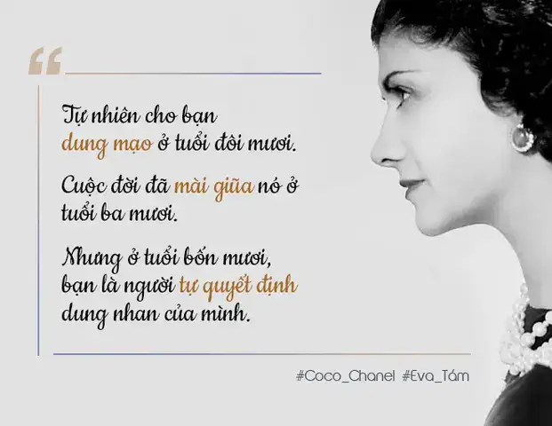 coco chanel câu nói